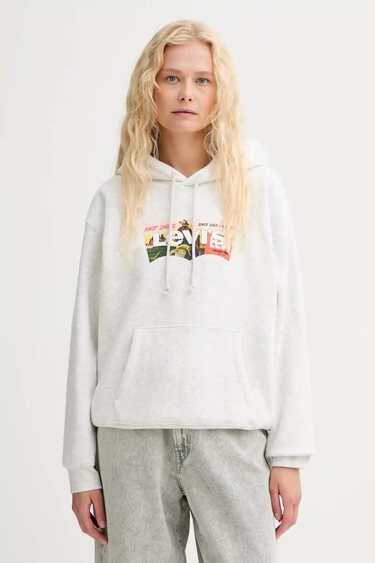 Levi's bluză melanj gri A8801.0041