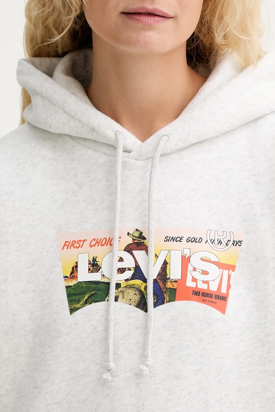 Levi's bluză A8801.0041 gri