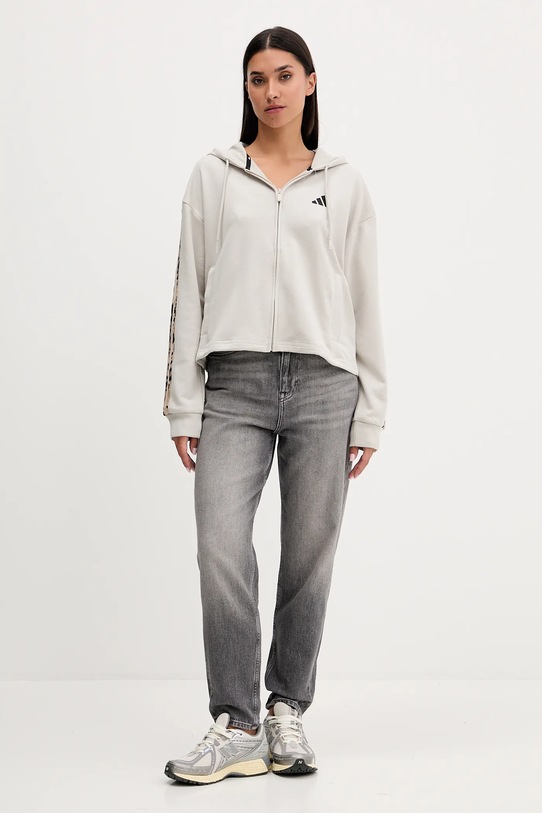 Mikina adidas Animal JM1860 béžová AW25