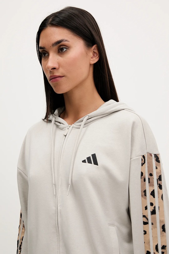 Mikina adidas Animal béžová JM1860