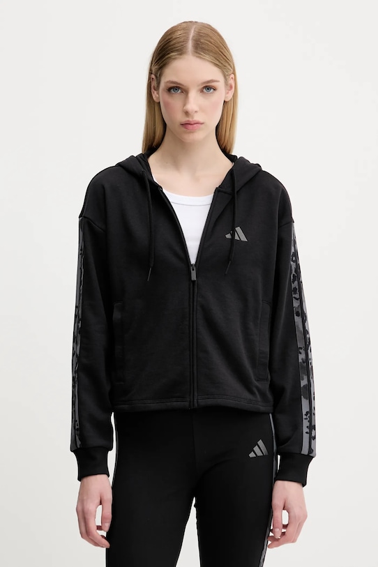 Μπλούζα adidas Animal απλικέ μαύρο JM1862