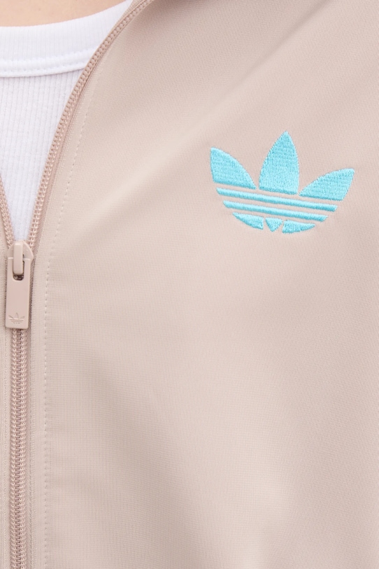 adidas Originals bluza Firebird JX7864 brązowy