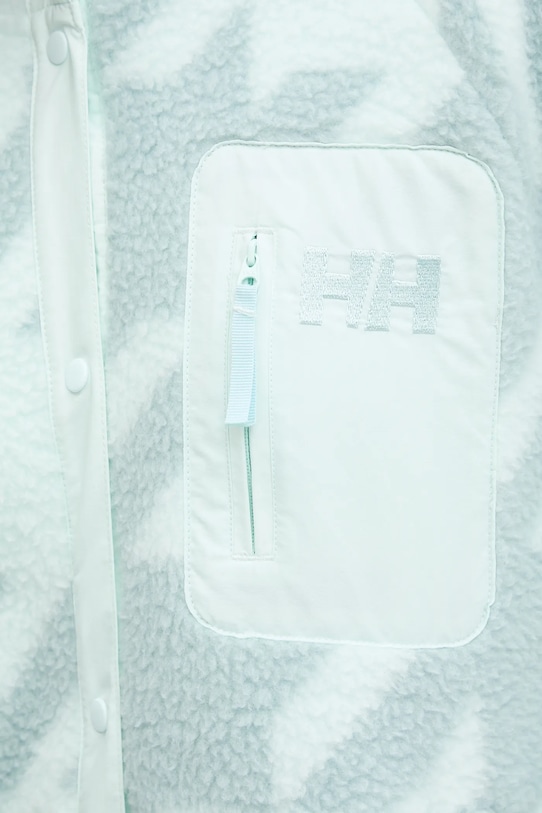 Fleecová mikina Helly Hansen IMPERIAL 63373 tyrkysová