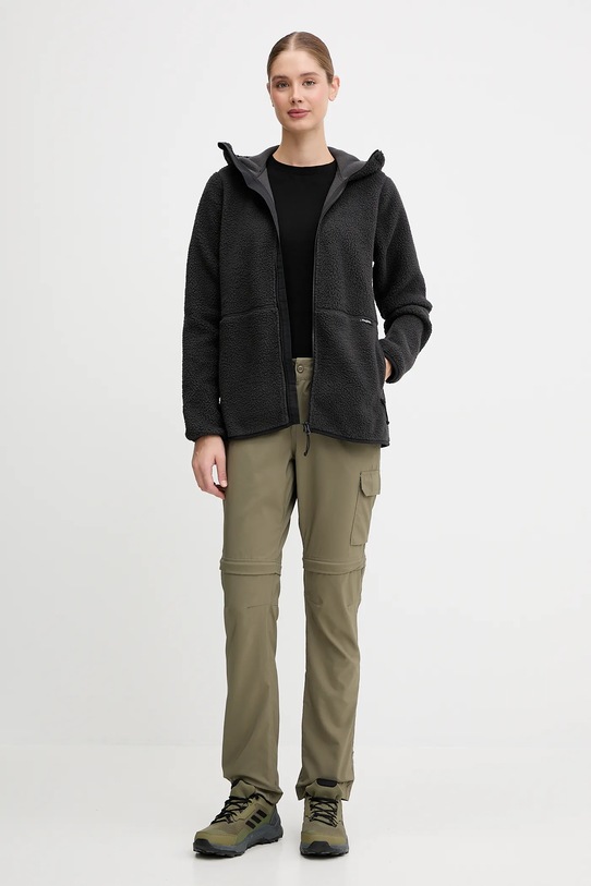 Fleecová mikina Haglöfs Funäs 607818 čierna AW25