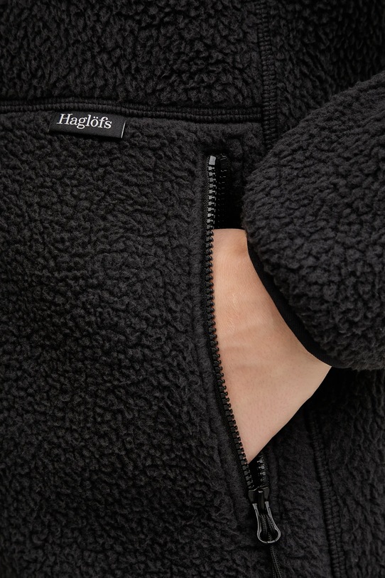 Fleecová mikina Haglöfs Funäs 607818 čierna