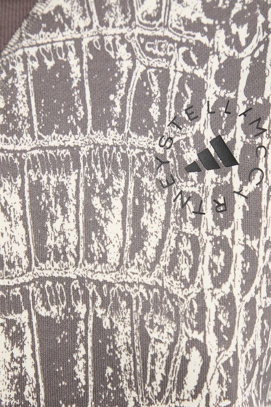 adidas by Stella McCartney felpa in cotone JW4648 grigio