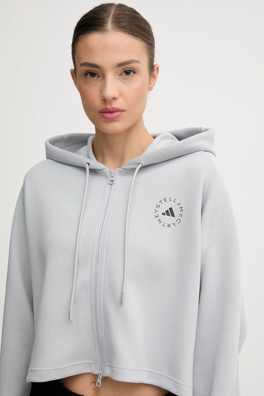 adidas by Stella McCartney hanorac de antrenament gri JW4689