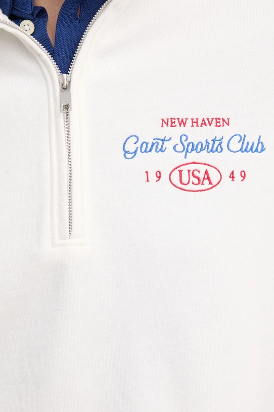 Gant bluza bawełniana 4204215 biały