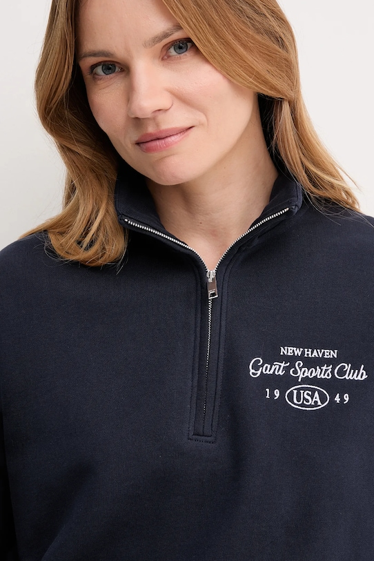 Gant bluza bawełniana granatowy 4204215