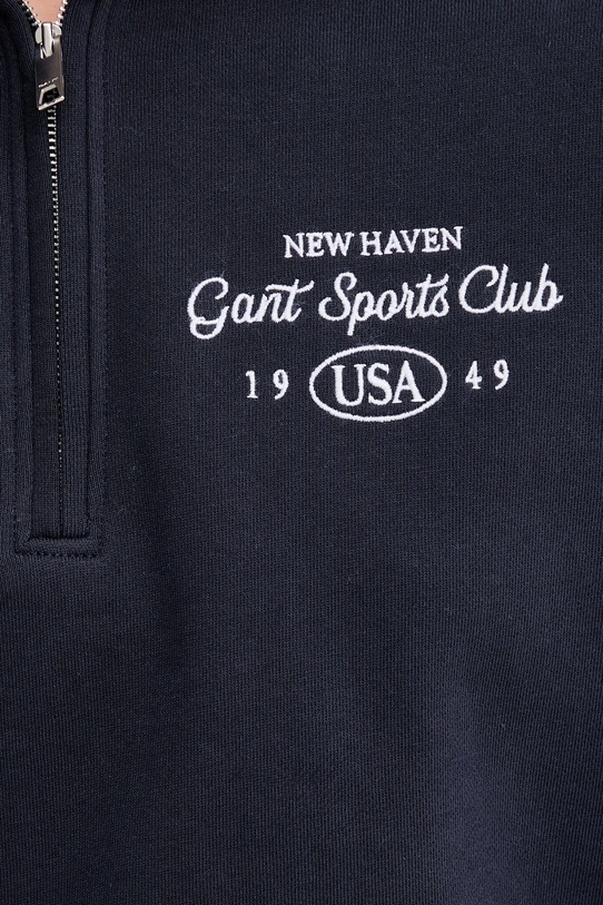 Gant bluza bawełniana 4204215 granatowy