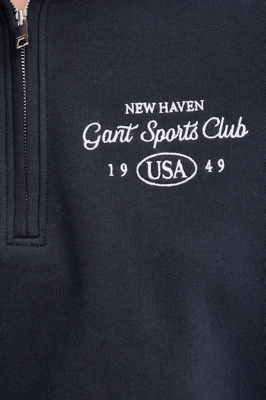 Gant bluza bawełniana 4204215 granatowy