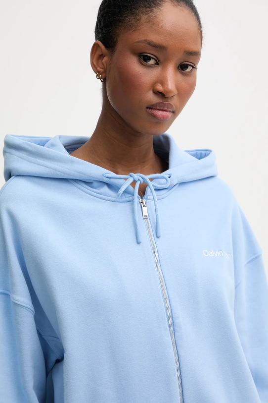 Calvin Klein Underwear bluza lounge niebieski LV00QS7513