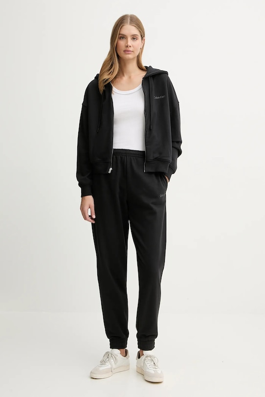 Кофта лаунж Calvin Klein Underwear LV00QS7513 чёрный AW25