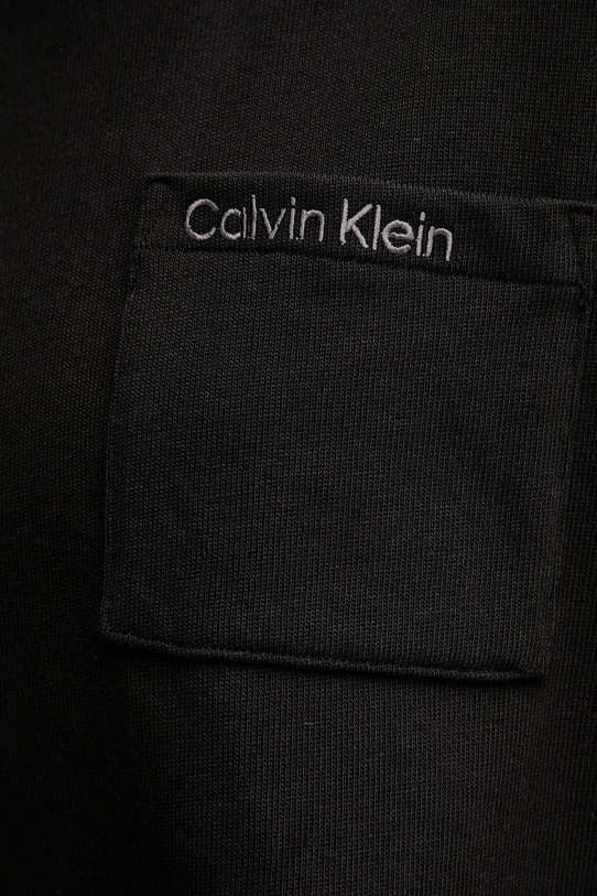 Calvin Klein Underwear hanorac de bumbac negru LV00QS7516