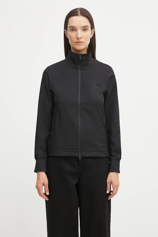 Y-3 bluza 3S Track pozostałe czarny JV6773