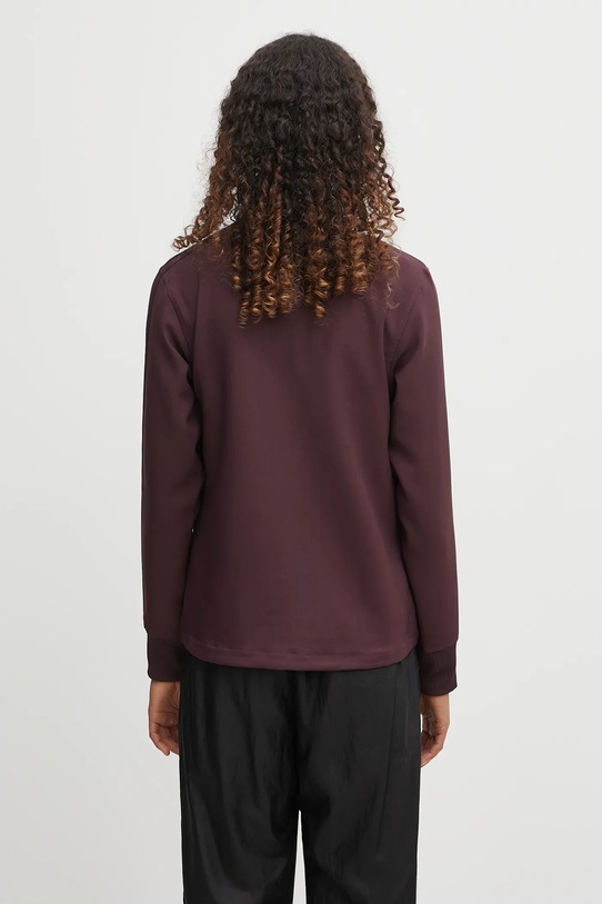 Odzież Y-3 bluza 3-Stripes Track Top KA9491 fioletowy