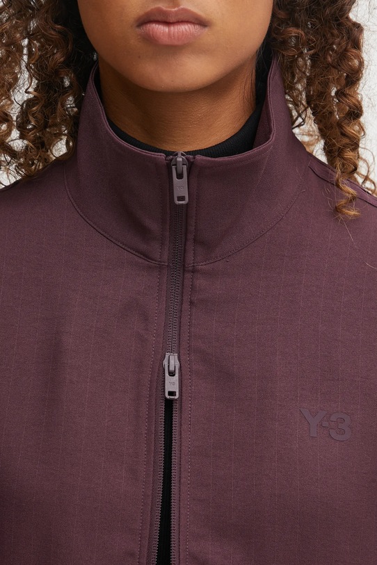 Y-3 bluza 3-Stripes Track Top fioletowy KA9491