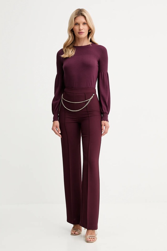 Svetr Twinset 252TP3061 burgundské AW25