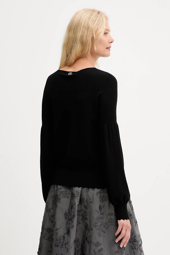 Îmbrăcăminte Twinset pulover 252TP3061 negru