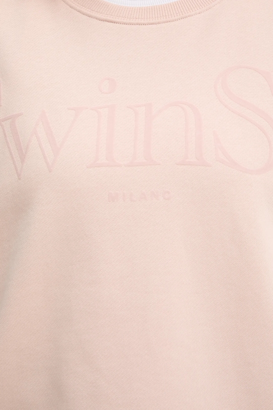 Twinset bluza bawełniana 252TT2330 pomarańczowy