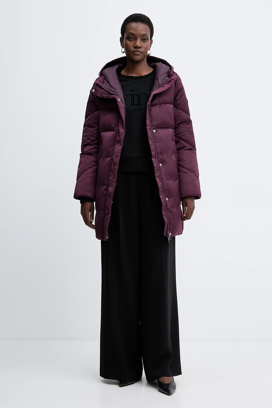 Βαμβακερή μπλούζα Twinset 252TT2330 μαύρο AW25
