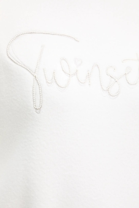 Twinset sweter z domieszką wełny 252LL3EAA biały