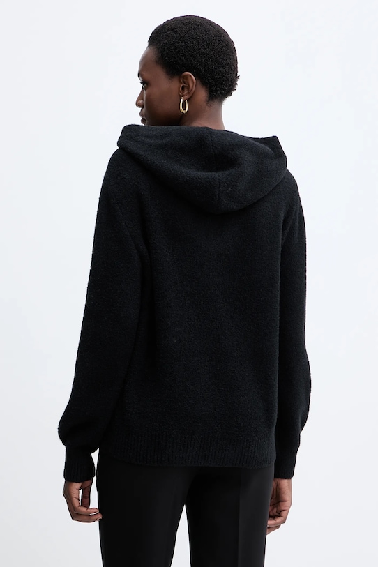 Одяг Светр з домішкою вовни Twinset 252LL3EAA чорний