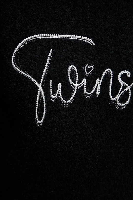 Светр з домішкою вовни Twinset 252LL3EAA чорний