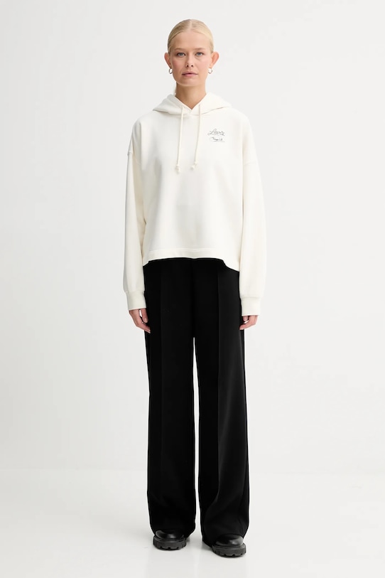 Βαμβακερή μπλούζα Levi's A9414 μπεζ AW25