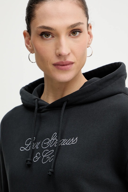 Levi's bluza bawełniana szary A7296.0057