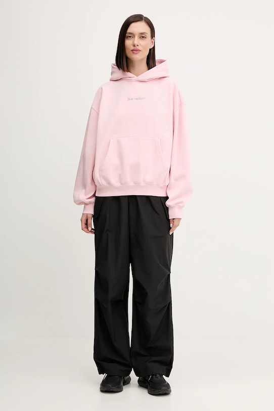 P.E Nation bluza 253H096 różowy AW25