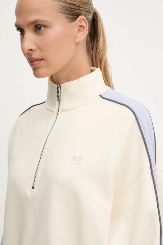 P.E Nation bluza bawełniana Align beżowy 253F171