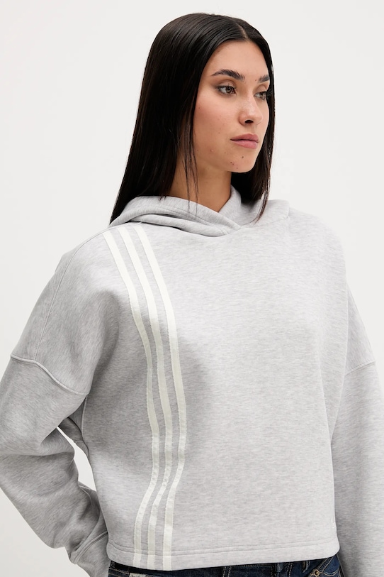 Кофта adidas Originals 3-Stripes серый JW3596