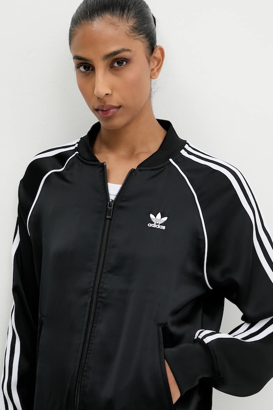 Кофта adidas Originals SST SATIN чёрный JZ6733