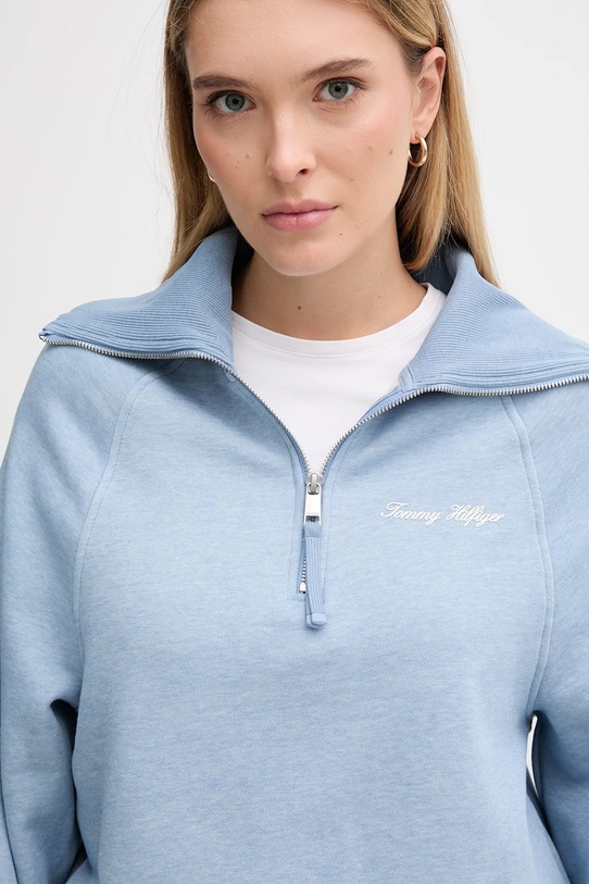 Tommy Hilfiger bluză albastru WW0WW46632
