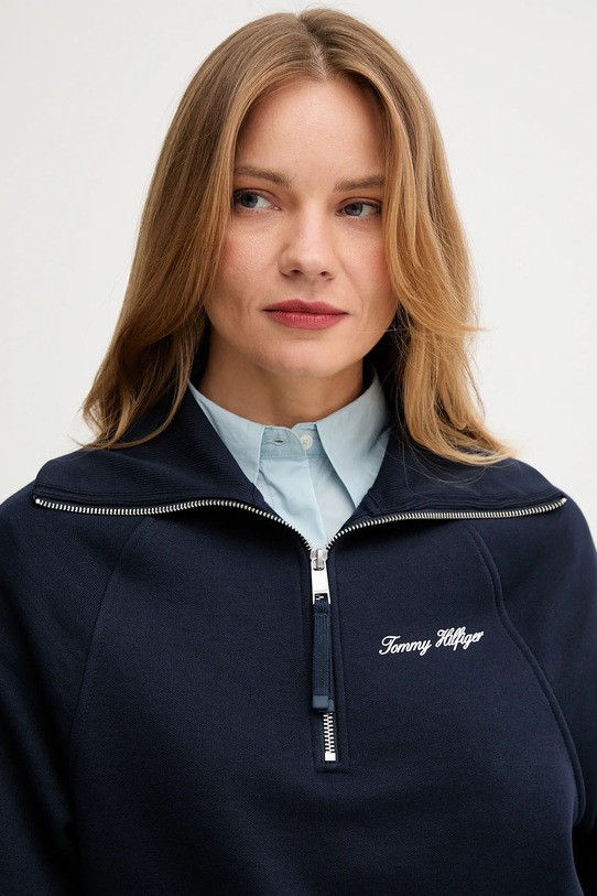 Кофта Tommy Hilfiger темно-синій WW0WW46632