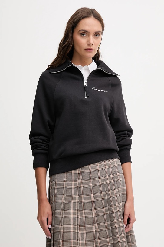 Tommy Hilfiger bluza pozostałe czarny WW0WW46632
