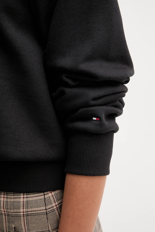 Tommy Hilfiger bluză WW0WW46632 negru