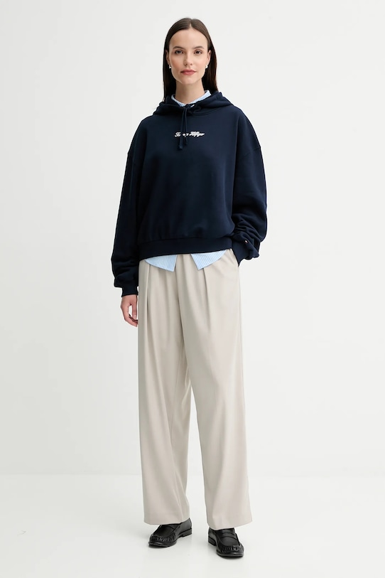 Mikina Tommy Hilfiger WW0WW47459 námořnická modř AW25