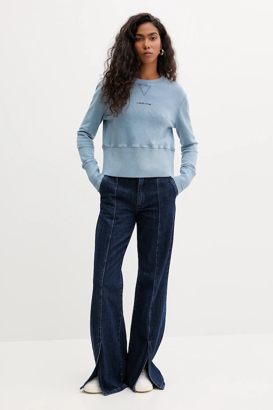 Bavlněná mikina MAX&Co. 2528926011200 modrá AW25