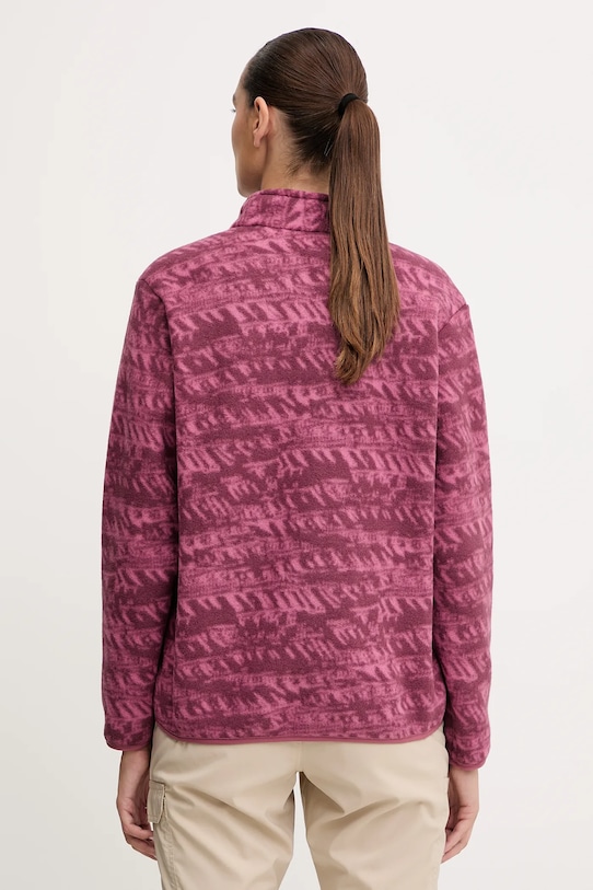 Odzież Jack Wolfskin bluza outdoorowa BIG SKY A65449 fioletowy