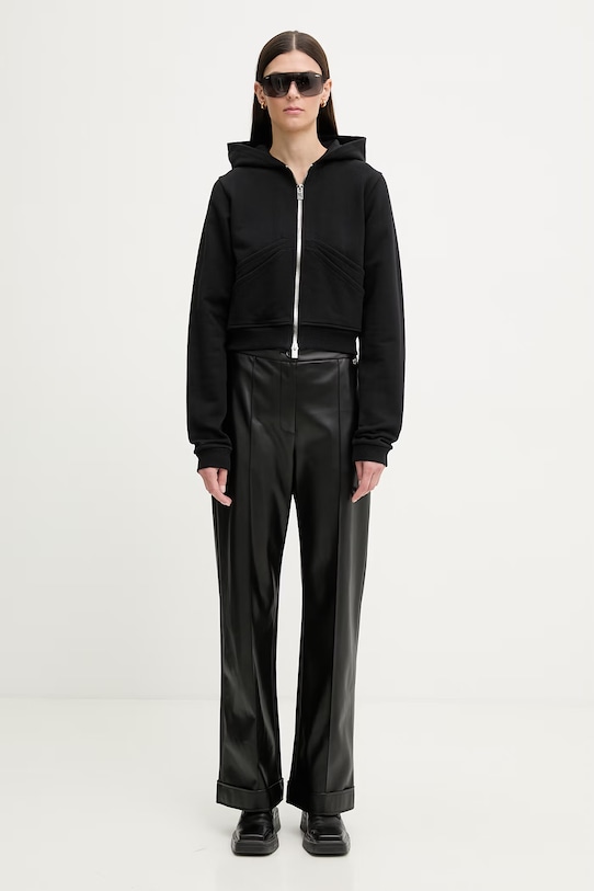 HELIOT EMIL bluza rozpinana z kapturem damska bawełniana AW25.W.13.085.BLK01 czarny AW25