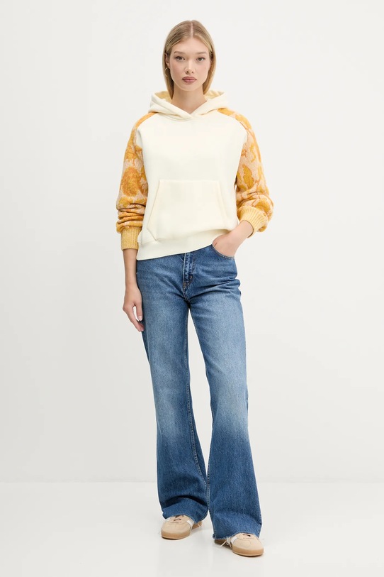 Desigual bluza MANI 25WWSK07 beżowy AW25
