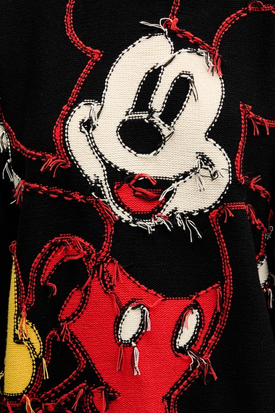 Кофта Desigual HELLO MICKEY 25WWSK14 чорний
