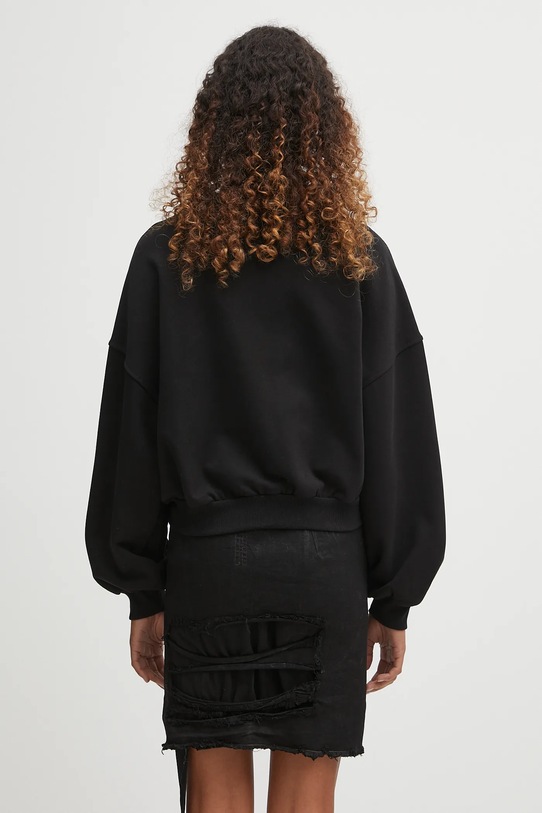 Îmbrăcăminte Fiorucci hanorac de bumbac Cupid Love Club Print Cropped W02FPSCR269CJ05BK01 negru