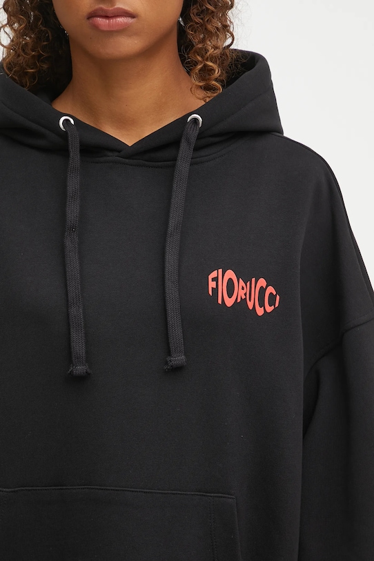 Fiorucci bluza bawełniana Cherry Mouth Print Relaxed Fit czarny W02FPSHO092CJ05BK02