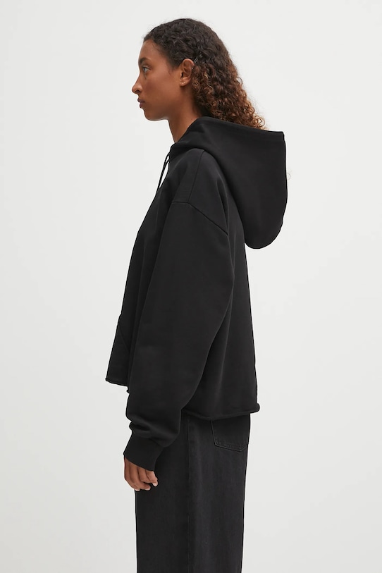 Хлопковая кофта MM6 Maison Margiela x MM6 Wardro S52GU0234.M25025.900 чёрный AW25