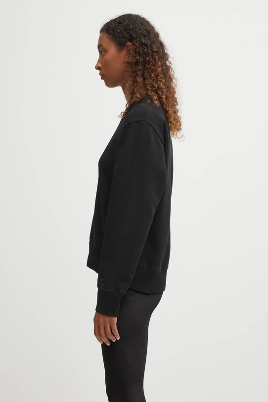 MM6 Maison Margiela bluza bawełniana S52GU0247.M25025.900 czarny AW25