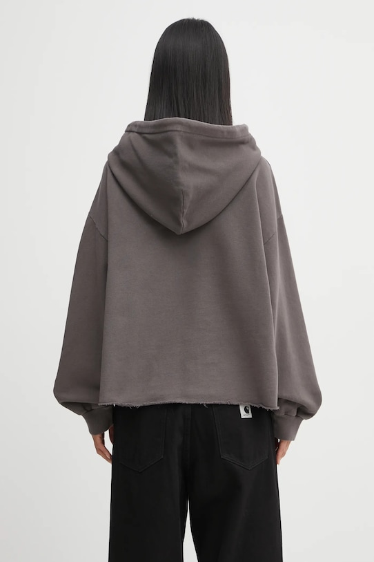 Odzież MM6 Maison Margiela bluza bawełniana S62GU0142.M25024.810 szary