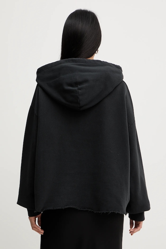 Odzież MM6 Maison Margiela bluza bawełniana S62GU0142.M25024.899 czarny